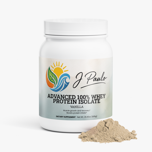 J. Paulo Advanced 100% Whey Protein Isolate (Vanilla)