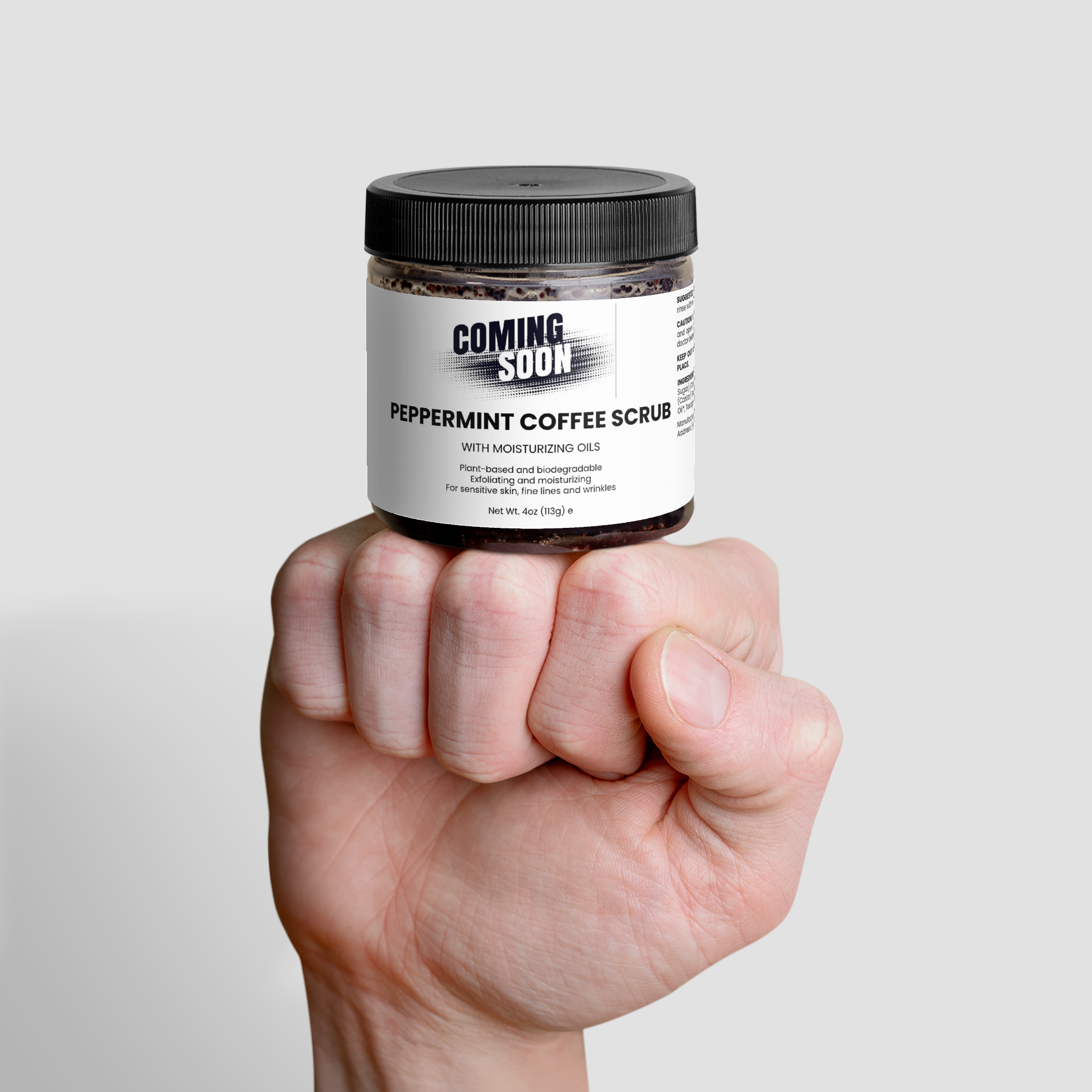 Coming Soon - Peppermint Coffee Scrub