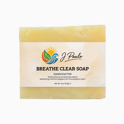J. Paulo Breathe Clear Soap — Refreshing Respiratory Relief Bar