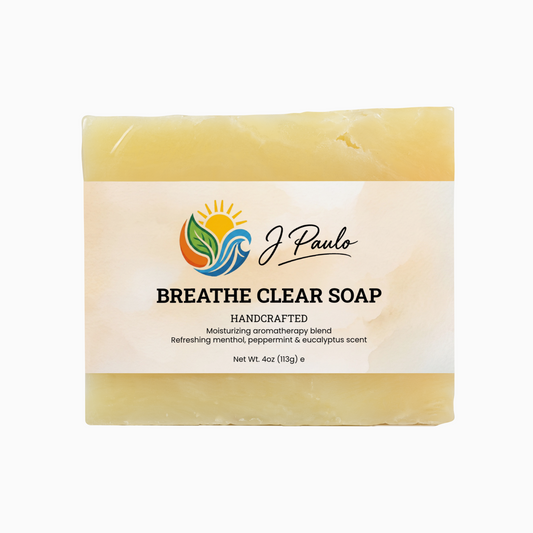 J. Paulo Breathe Clear Soap — Refreshing Respiratory Relief Bar