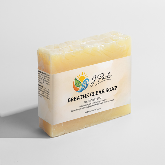J. Paulo Breathe Clear Soap — Refreshing Respiratory Relief Bar