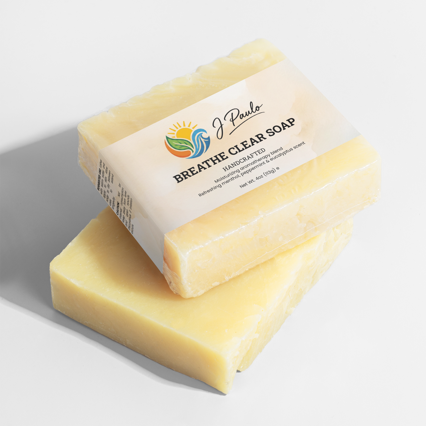 J. Paulo Breathe Clear Soap — Refreshing Respiratory Relief Bar