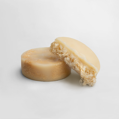 J. Paulo Exfoliating Luffa Bar — Natural Deep Cleansing Scrub Soap
