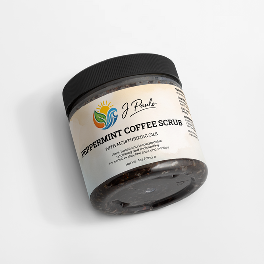 J. Paulo Peppermint Coffee Scrub
