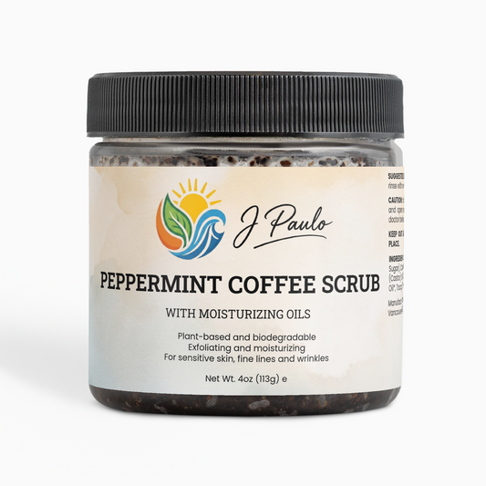 J. Paulo Peppermint Coffee Scrub