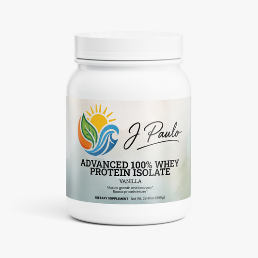 J. Paulo Advanced 100% Whey Protein Isolate (Vanilla)