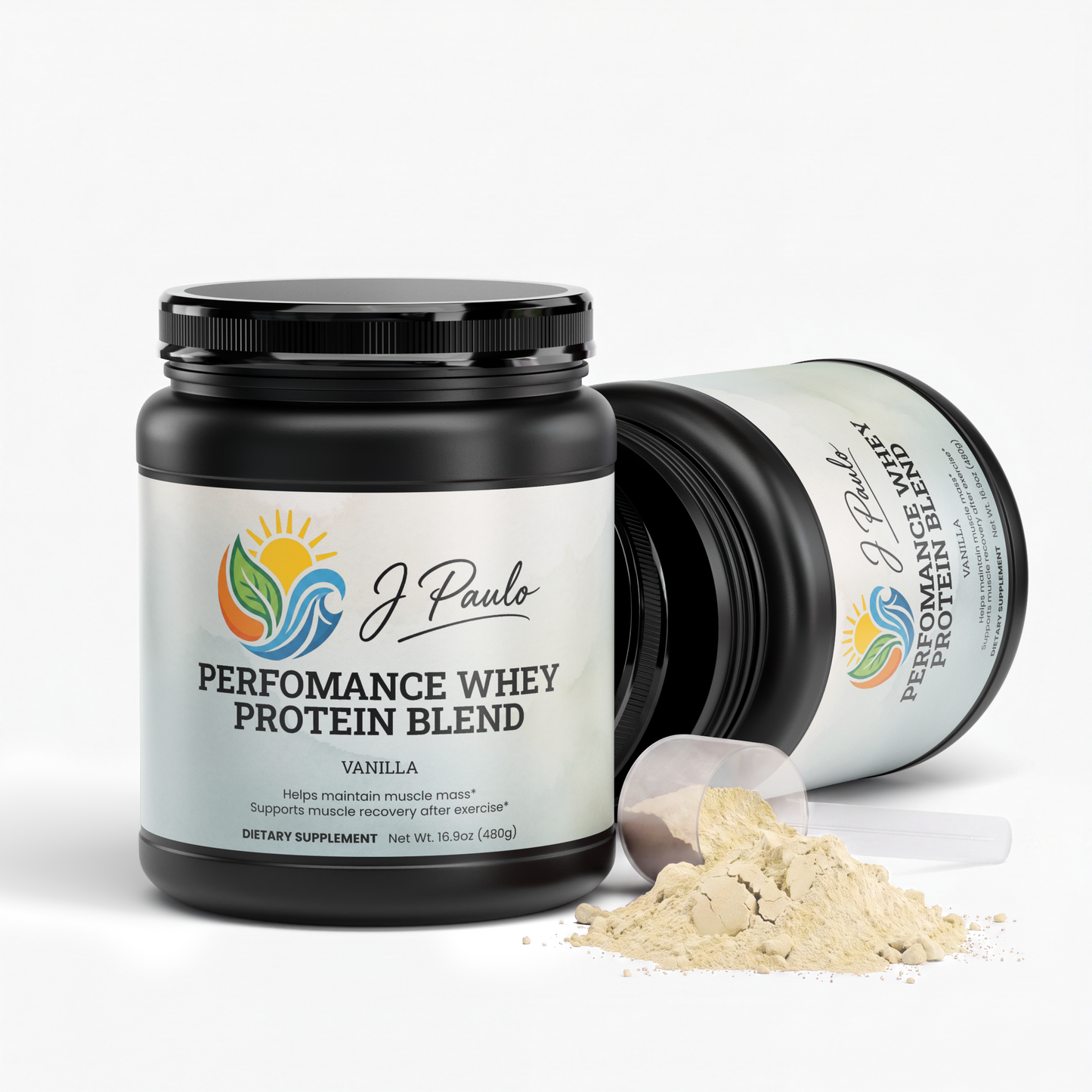 J. Paulo Performance Whey Protein Blend (Vanilla)