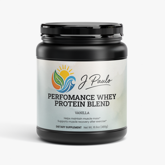 J. Paulo Performance Whey Protein Blend (Vanilla)